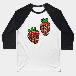 Chocolate Strawberries Baseball T-Shirt